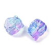 Transparent Spray Paint Glass Beads X1-GLAA-H035-01I-2