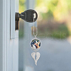 SUPERFINDINGS 4 Sets 2 Styles DIY Pendant Decotation Making Kits DIY-FH0007-41-6