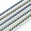 Ion Plating(IP) 304 Stainless Steel Box Chain Necklaces X-NJEW-P251-02B-2