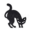 Wool Felt Cat Party Decorations AJEW-P101-05C-2