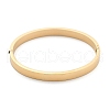 Ion Plating(IP) 304 Stainless Steel Bangles BJEW-H553-01G-2