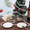 Handmade Acrylic Pearl Beaded Chains AJEW-WH0567-39-5