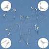 Unicraftale 304 Stainless Steel Wire Pendants STAS-UN0002-74P-2