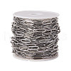 304 Stainless Steel Paperclip Chains CHS-CJ0001-02P-5