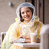 Plastic Rain Bonnets AJEW-WH0419-75B-4