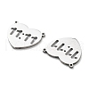 304 Stainless Steel Pendants STAS-A107-01A-P-2