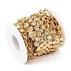 3.28 Feet Handmade PVD Vacuum Plating 304 Stainless Steel Link Chains X-CHS-M004-11G-4