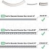 Unicraftale 40Pcs 5 Style 304 Stainless Steel Tube Beads STAS-UN0026-96-4