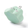Opaque Resin Pendants RESI-D063-03H-3