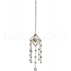 Glass Round Pendant Decoration PW-WG12254-01-2