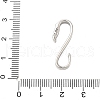 304 Stainless Steel Hook Clasps STAS-Z130-05P-3