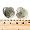 Mother's Day Gifts Heart Natural Labradorite Palm Stones G-C134-06A-17-3