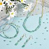  1 Strand Natural Green Aventurine Beads Strands G-NB0002-36-3