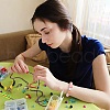 HOBBIESAY Food Grade Eco-Friendly Silicone Beads SIL-HY0001-02-5