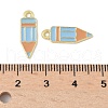 School Supplies Alloy Enamel Pandants FIND-M083-03C-G01-3