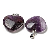 Natural Amethyst Pendants G-G956-B69-FF-2