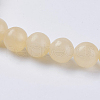 Natural Topaz Jade Beads Strands G-G515-8mm-03A-3