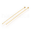 Brass Ball Head Pins KK-G331-10-0.6x40-4