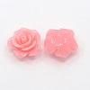Synthetic Coral 3D Flower Rose Beads CORA-A005-14mm-06-1