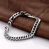 316L Surgical Stainless Steel Curb Chain Bracelets For Men BJEW-BB01285-4