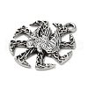 Tibetan Style Alloy Pendants FIND-G067-03AS-2