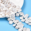 Natural Baroque Keshi Pearl Beads Strands PEAR-S018-15-1