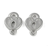 CCB Plastic Connector Charms CCB-G020-24B-P-1