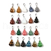 Natural & Synthetic Mixed Gemstone Pendants X-G-B127-03P-2