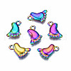 Rainbow Color Alloy Charms PALLOY-N163-107-NR-1