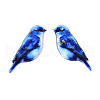 Epoxy Resin Pendants RESI-N045-01B-1