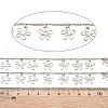 Handmade Brass Flower Chains CHC-L051-01P-2