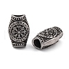 304 Stainless Steel European Beads STAS-G334-04AS-1