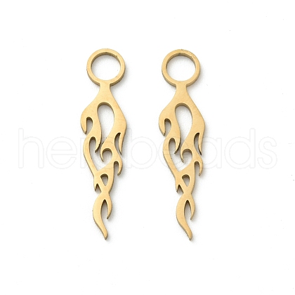 201 Stainless Steel Pendants STAS-I332-06G-1
