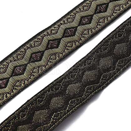 Ethnic Style Polyester Ribbon OCOR-WH0047-37C-1
