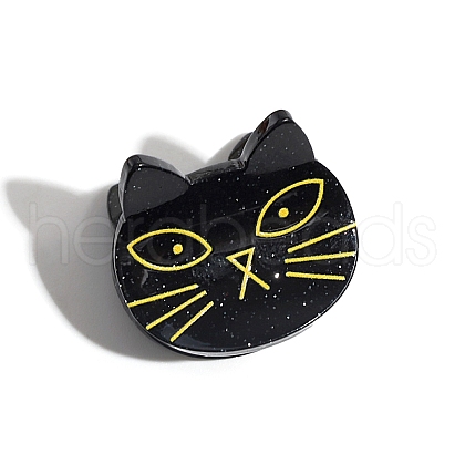 Halloween Theme Cellulose Acetate Claw Hair Clips PW-WGD3265-01-1