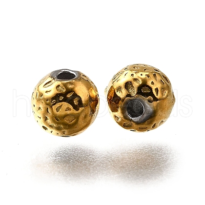 304 Stainless Steel Beads STAS-V009-05G-1