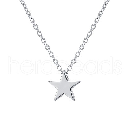 Alloy Pendant Necklaces for Women WGA6E2A-02-1