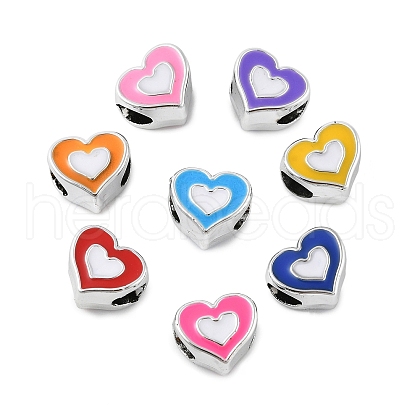CCB Plastic European Beads CCB-M003-01G-1