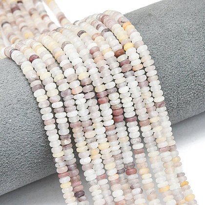 Natural Quartz Beads Strands G-P575-A57-4x2mm-1