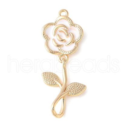 Brass Enamel Pendants KK-A253-01G-02-1