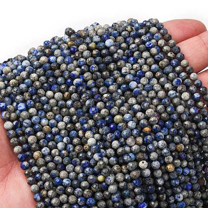 Natural Lapis Lazuli Beads Strands G-RM2025-A24-4mm-1