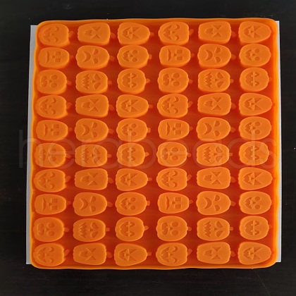 Halloween Food Grade Silicone Ice Molds Trays BAKE-PW0001-100H-1