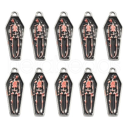 Alloy Enamel Pendants ENAM-CJC0021-01-1