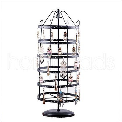 6-Tier Rotatable Iron Earring Display Towers PW-WG73263-01-1