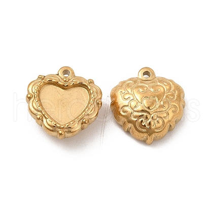 Ion Plating(IP) 304 Stainless Steel Pendants STAS-B032-33G-1
