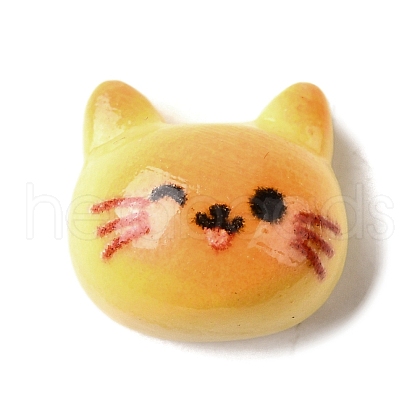 Cute Opaque Resin Cabochons RESI-L046-B04-1