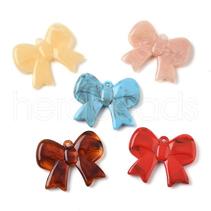 Opaque Acrylic Big Pendants FIND-Z082-02-1