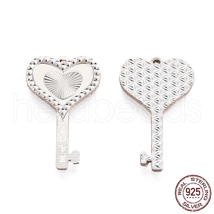 925 Sterling Silver Pendants STER-C004-02S-1