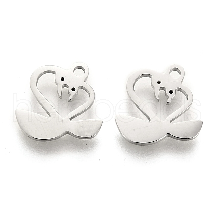 Tarnish Resistant Valentine's Day 304 Stainless Steel Charms STAS-I151-24P-1