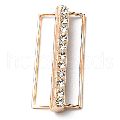 Alloy Rhinestone Belt Strap Buckles PALLOY-F302-01KCG-1